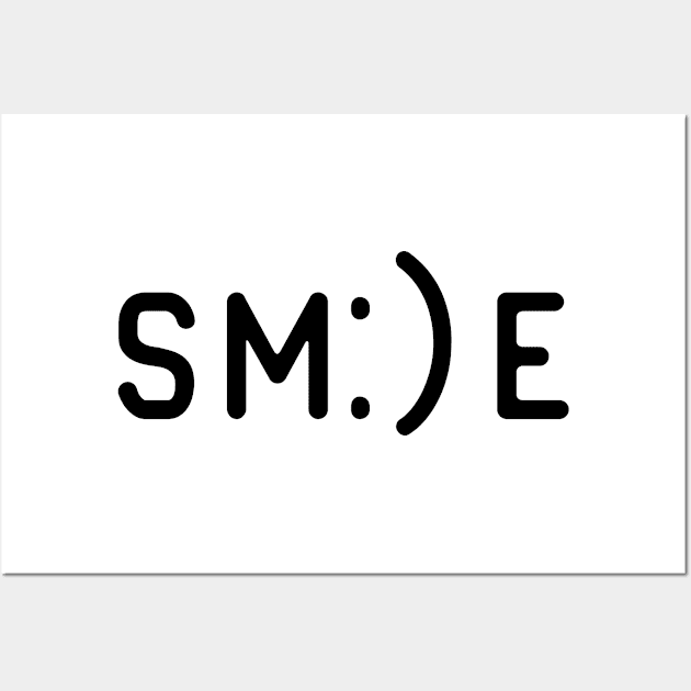 Smiley Wall Art by WordFandom